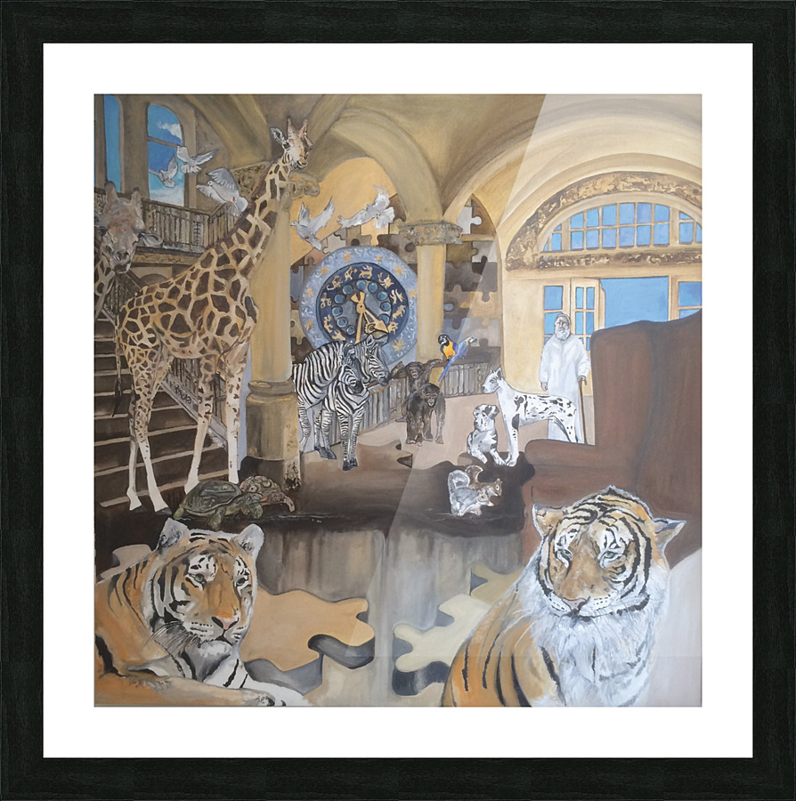 Noahs dream Picture Frame print