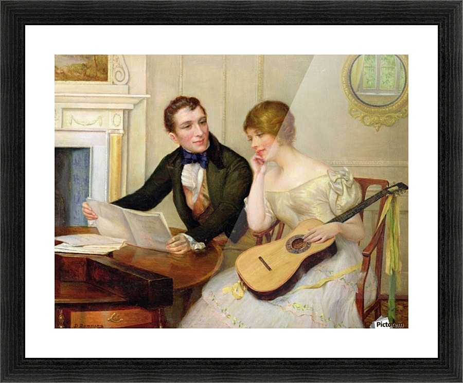 Musical interlude Picture Frame print