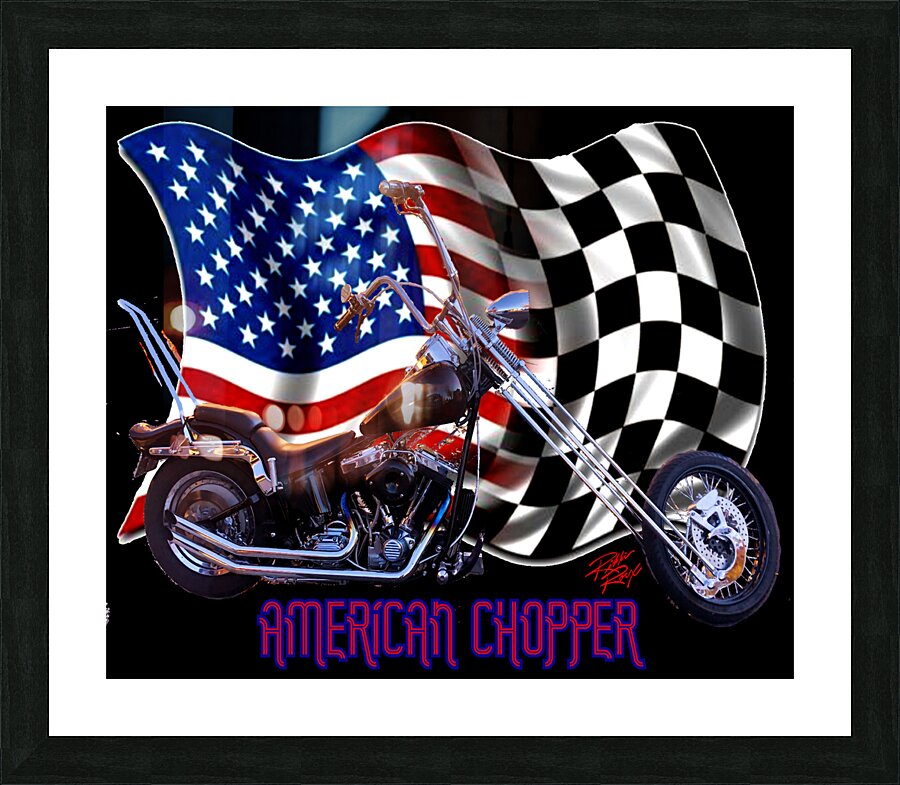 American Chopper Picture Frame print