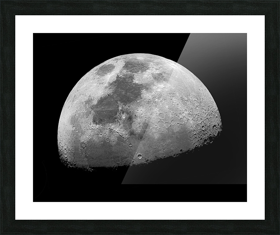 Oh Look At The Moon, She s Shining Up There  Framed Print Print