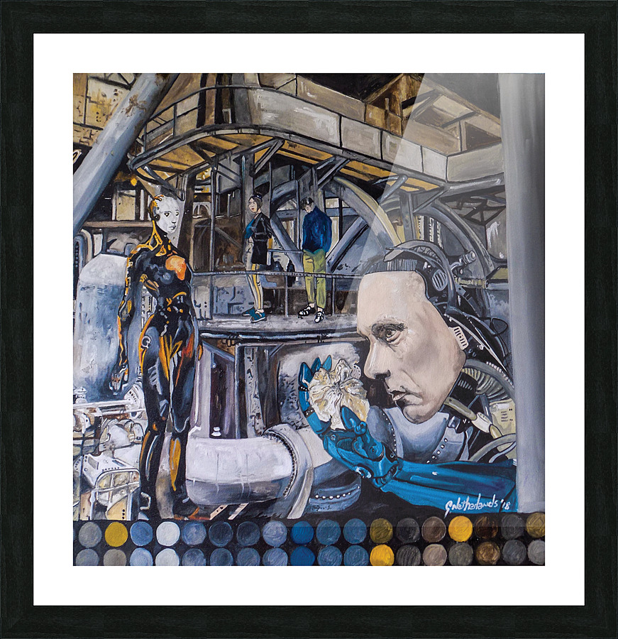  Humanoid  55  Picture Frame print
