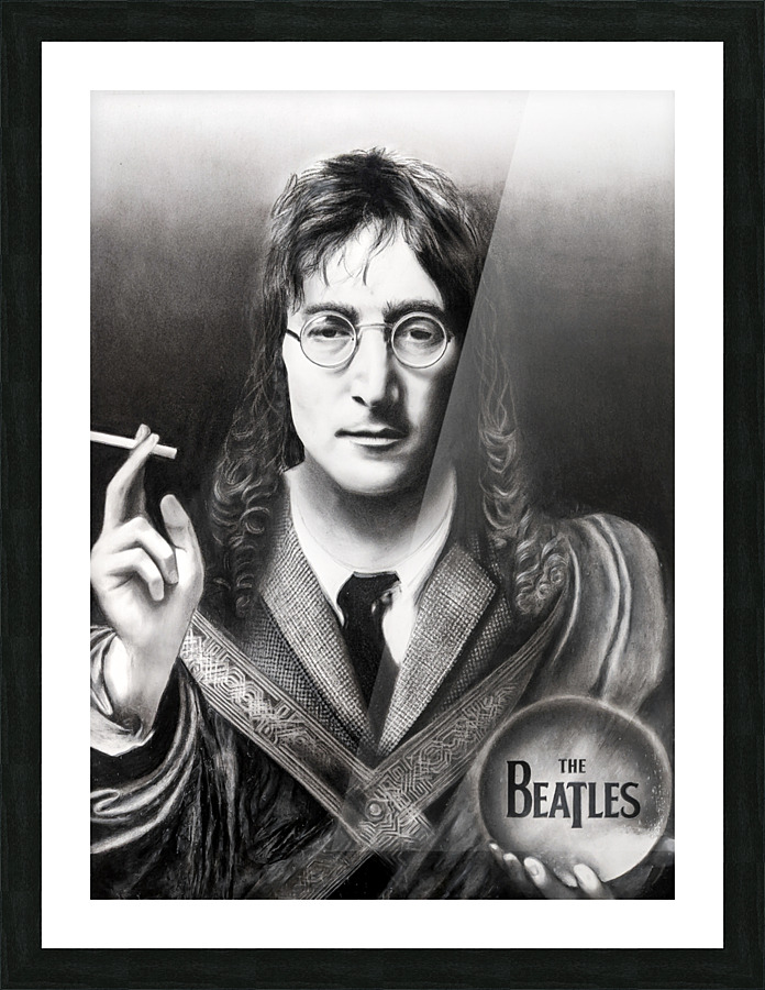 John Lennon Picture Frame print