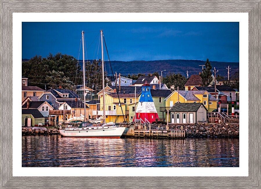 Acadian Waterfront Impression et Cadre photo