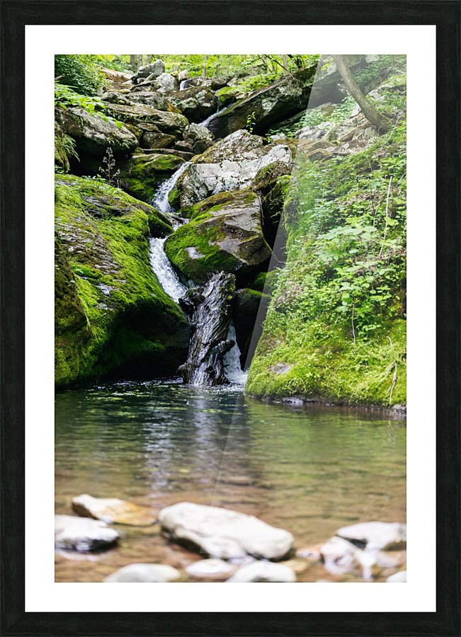 South River Falls Picture Frame print