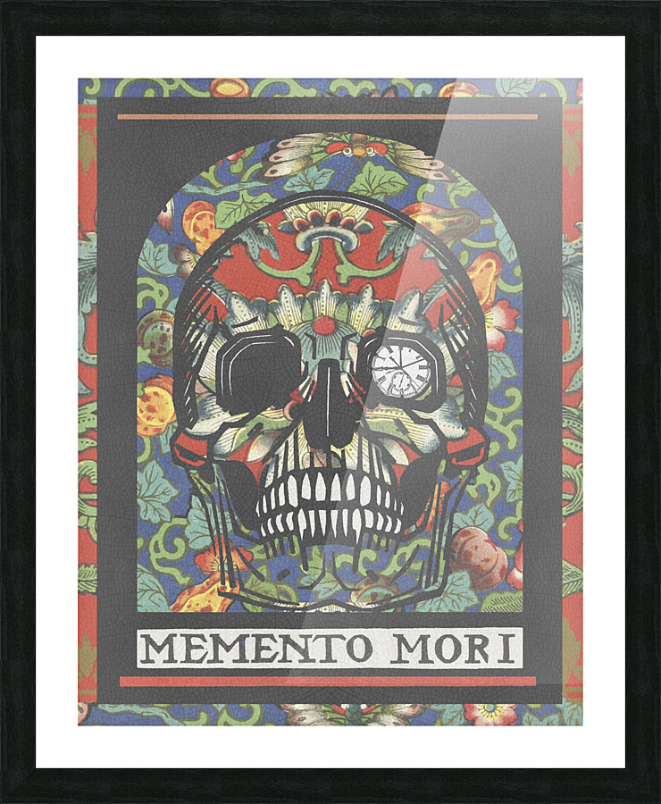 Memento Mori Picture Frame print
