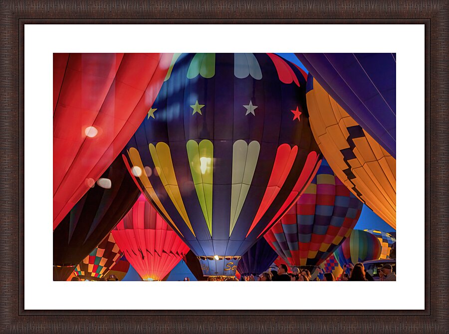 Serenity V Aglow Picture Frame print