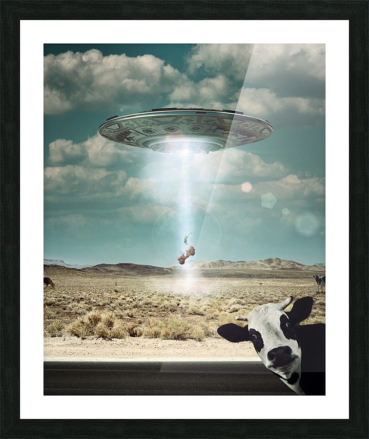 Unexpected travel 3 v2 Picture Frame print