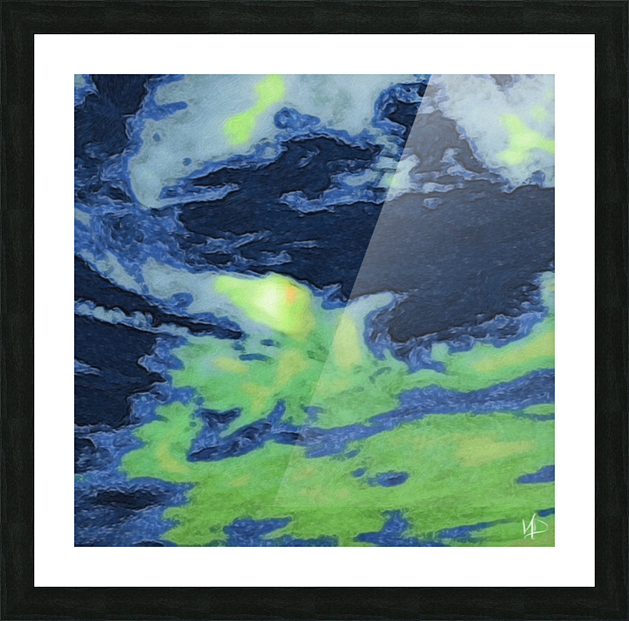 sea of green Picture Frame print