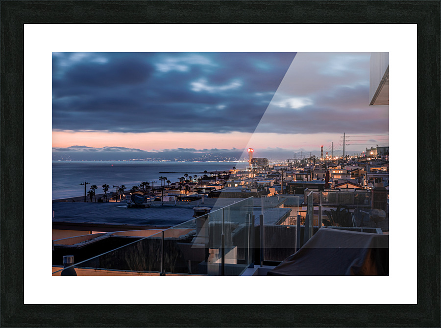 LA Coast Picture Frame print