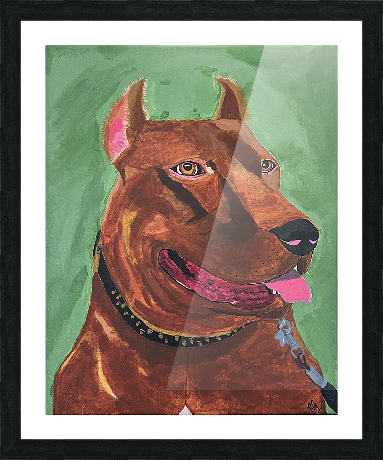 Pitbull   Picture Frame print