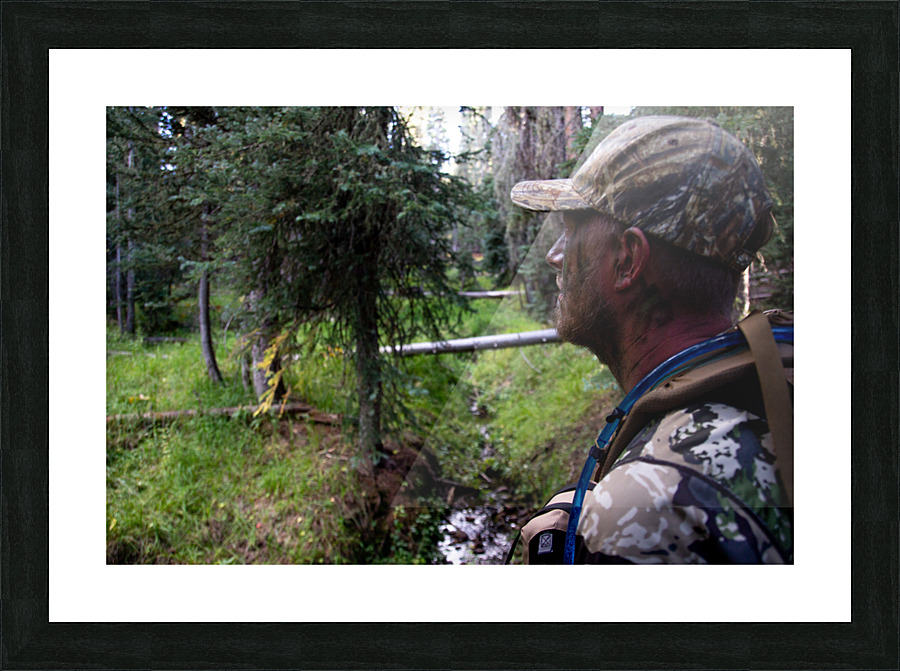 Hunter Picture Frame print