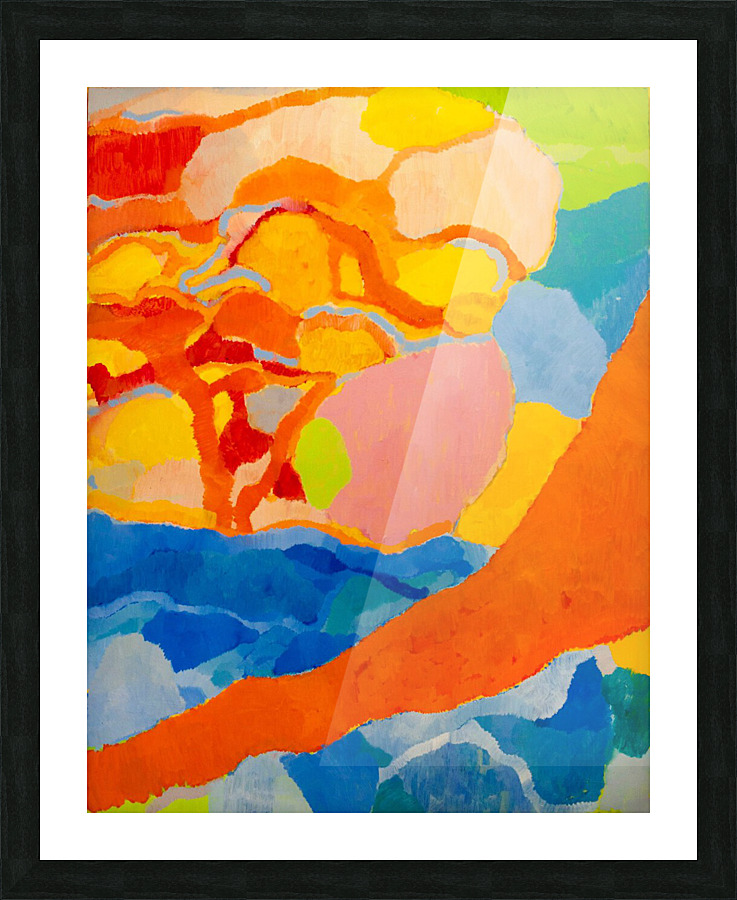 Abstract Sea Picture Frame print