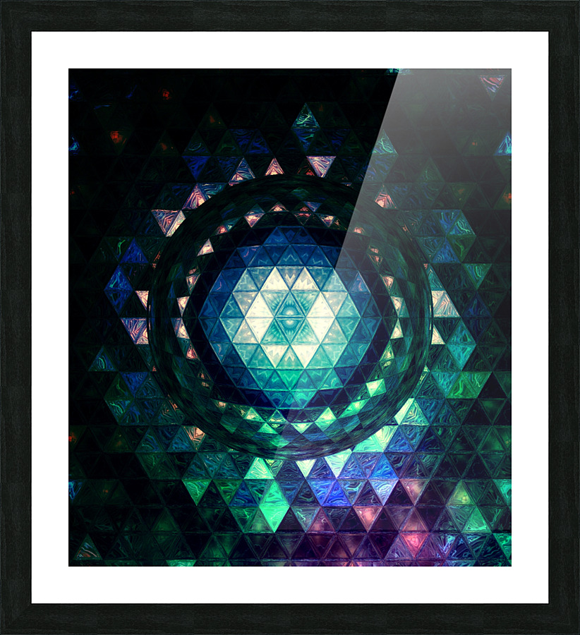 Spherical v2 Picture Frame print