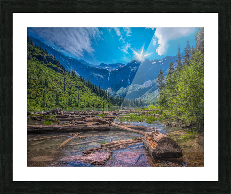 Avalanche 1  Framed Print Print