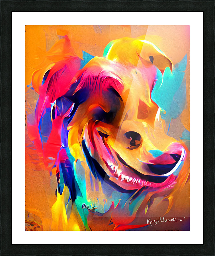 Tramp The Dog  Framed Print Print