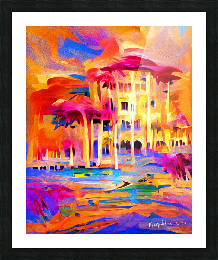 Ritz Carlton Tiburon Picture Frame print