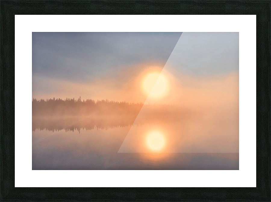 Double Sun Picture Frame print