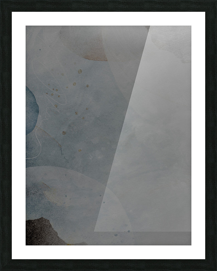 Life Grey II Picture Frame print