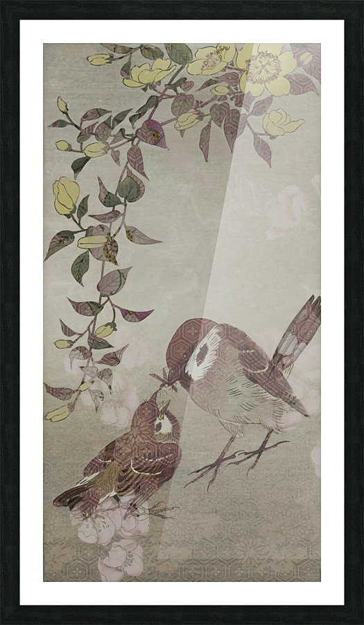 Feeding Time Picture Frame print