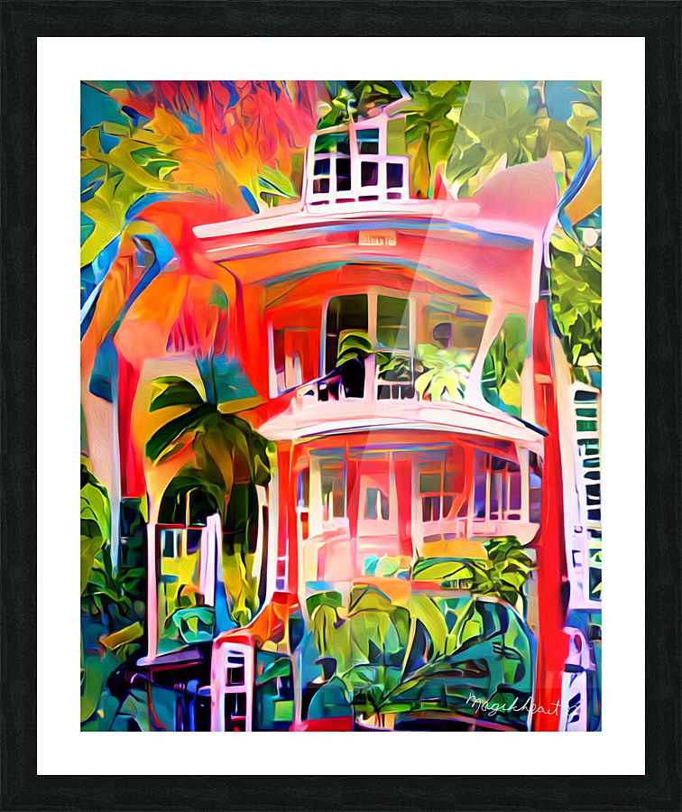 Hemingway’s Key West House Picture Frame print