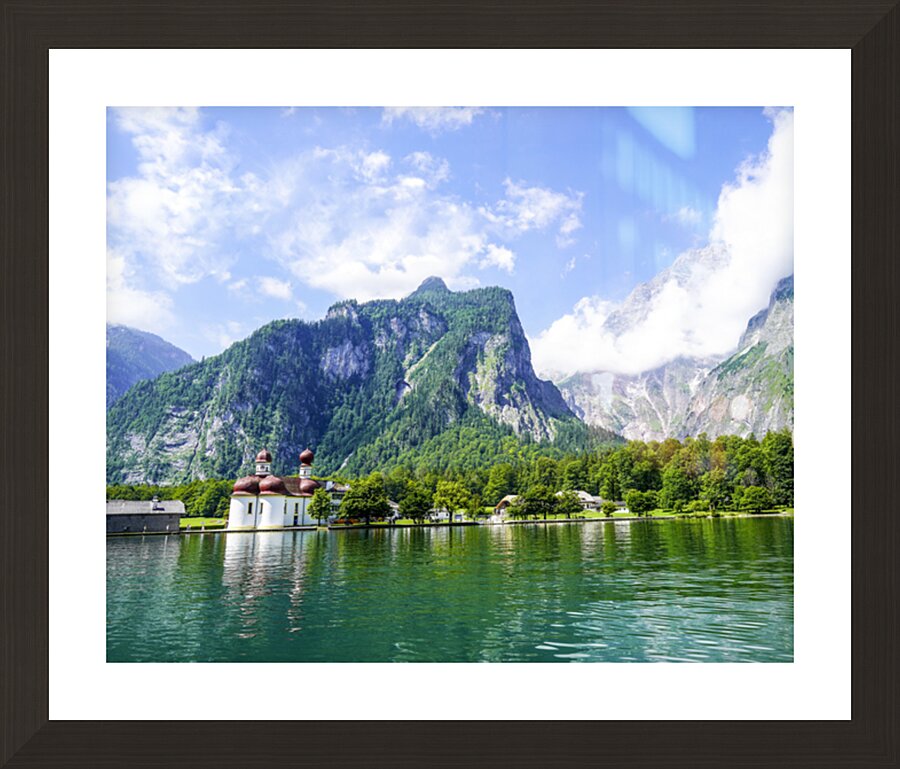 One Fine Day at Lake Konigssee 5 of 11   Schonau am Konigssee Bavaria Germany   An Elevate Photo Series  Framed Print Print