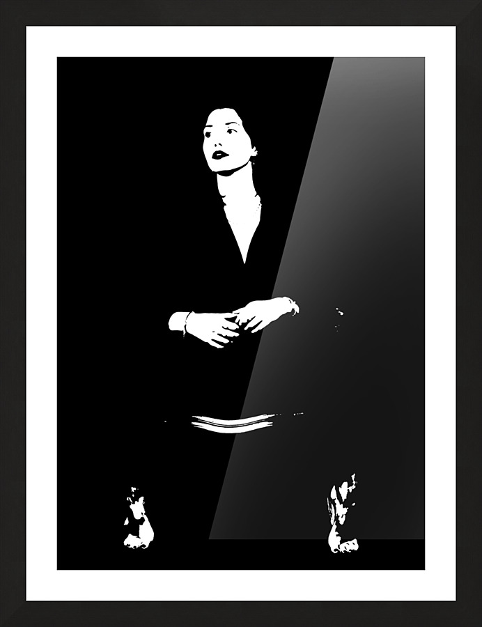 Look Picture Frame print