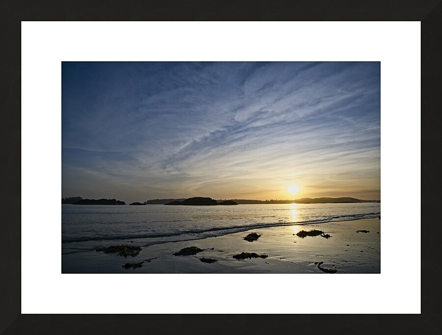 Golden Sunset Picture Frame print