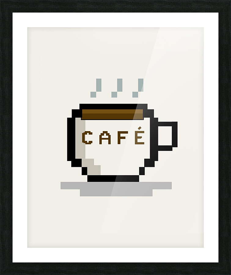 Cafe Mug Picture Frame print