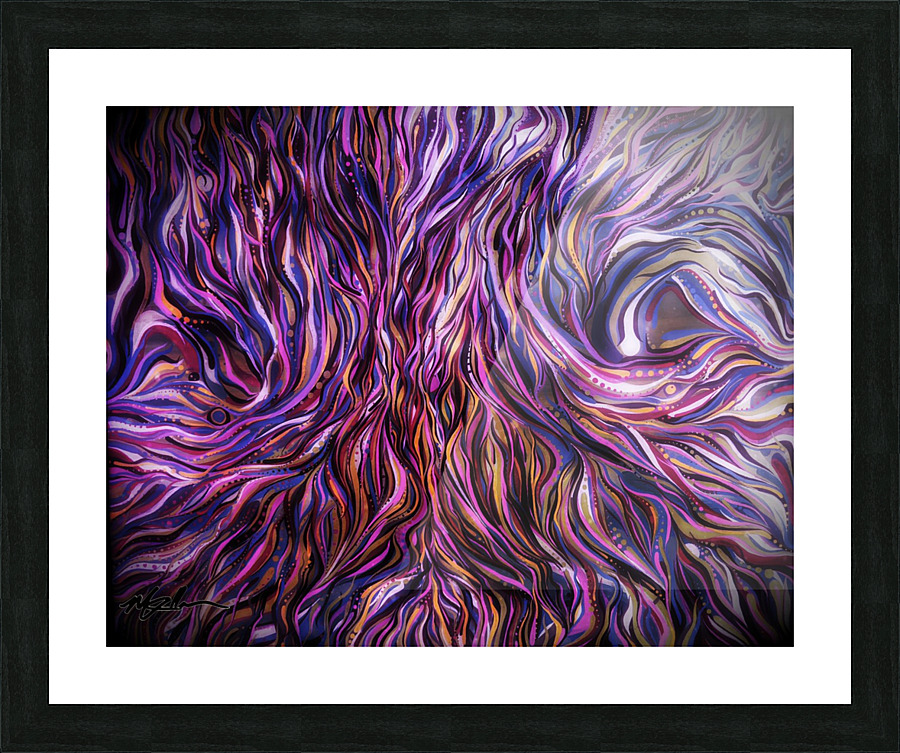 Under The Influence Of Tekno Picture Frame print