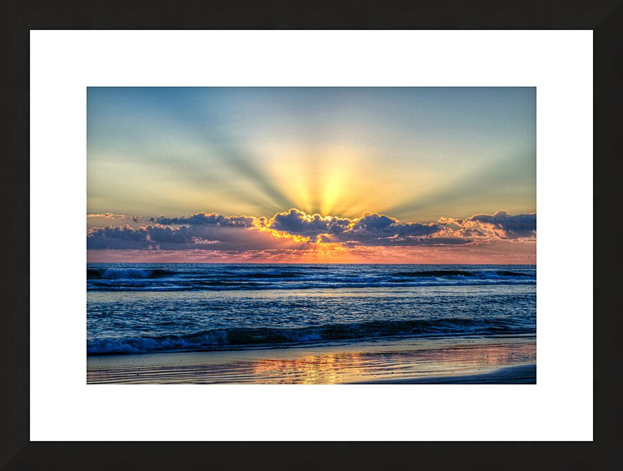 Radiant Dawn Picture Frame print