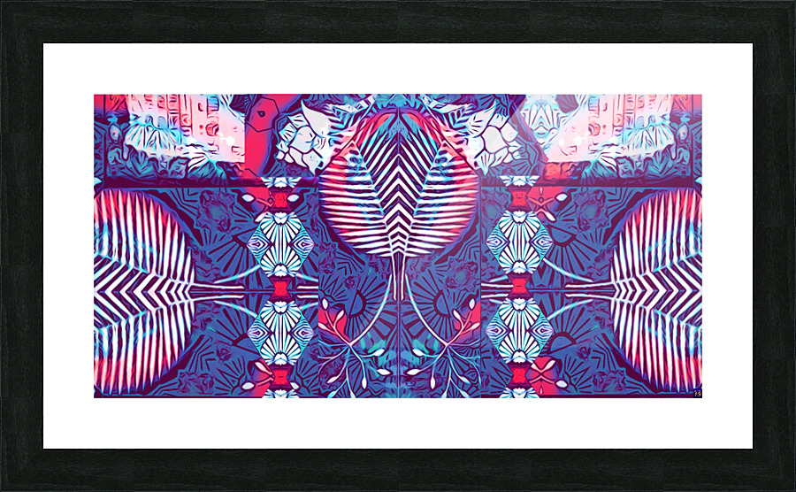 LOTUS LAND  Picture Frame print