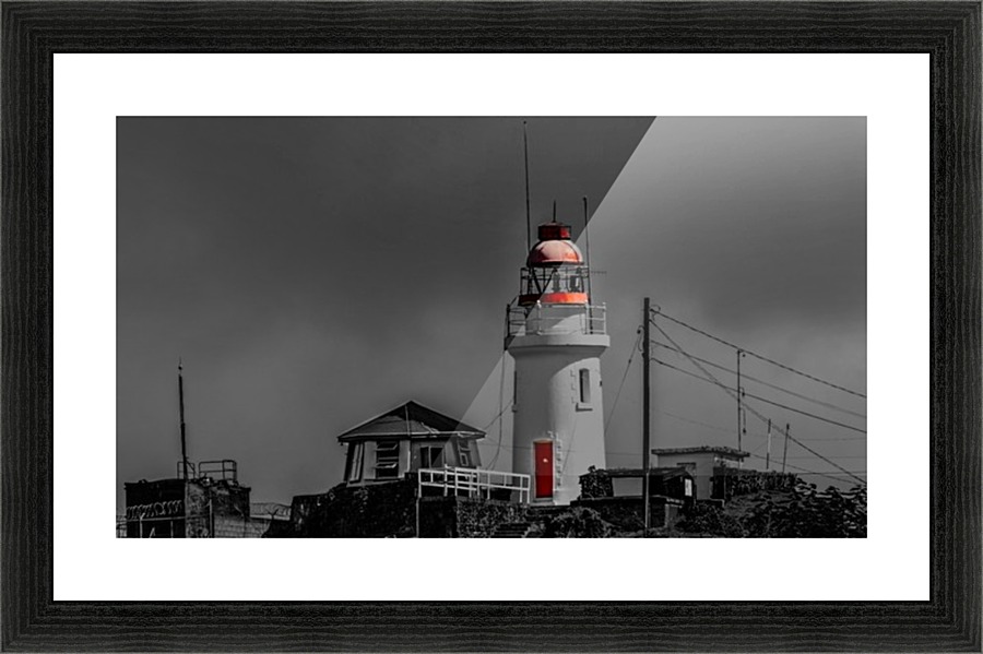 Lighthouse Picture Frame print