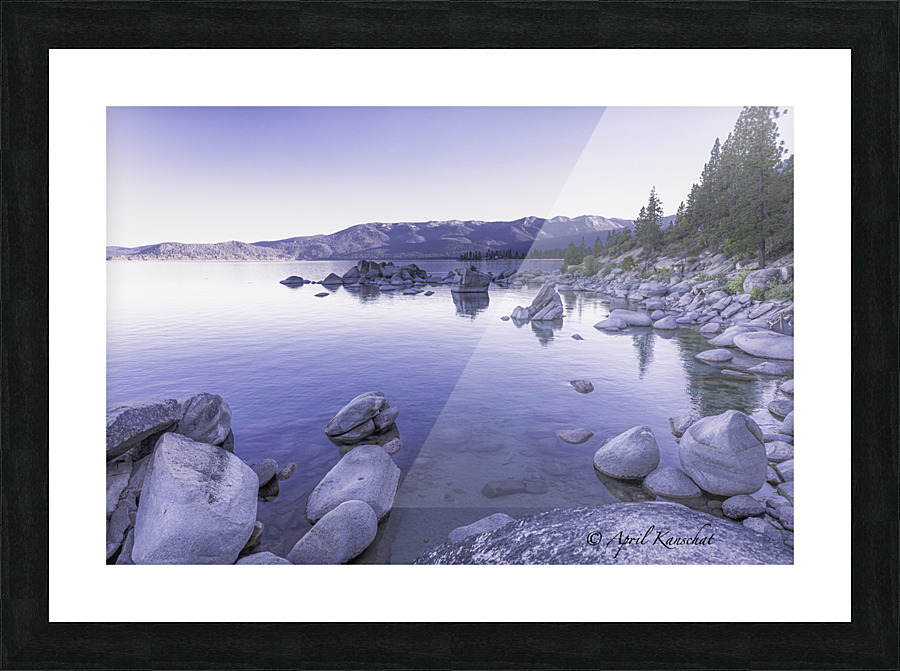 Lake Tahoe Sunrise Picture Frame print