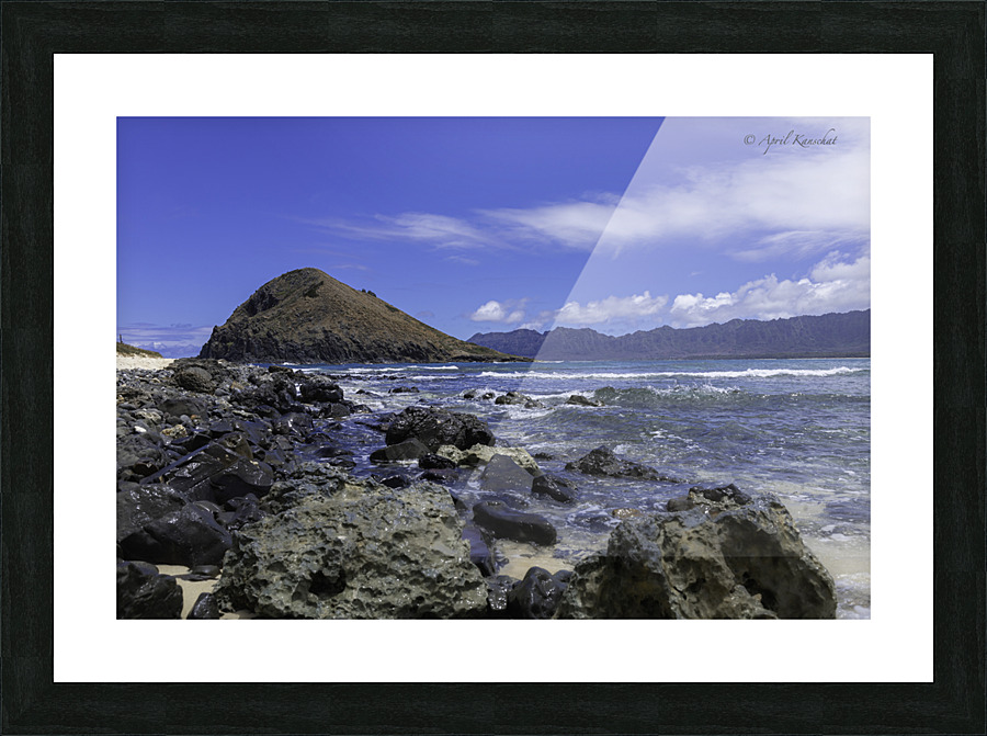 Hawaii Island Picture Frame print