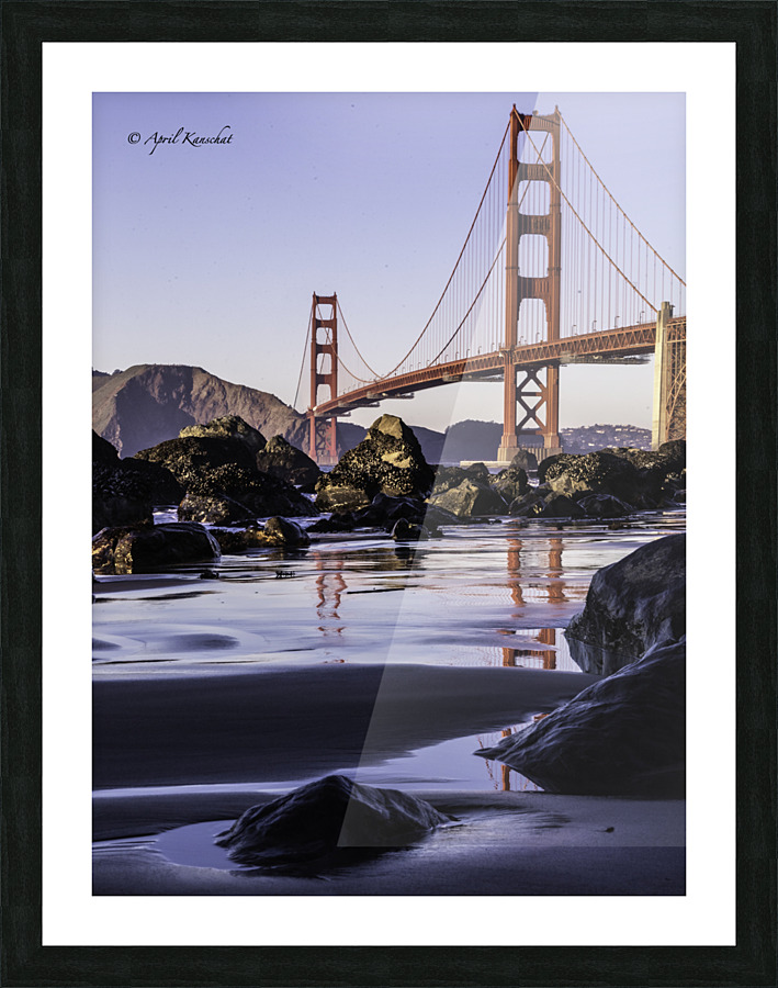 Golden Gate Bridge Picture Frame print