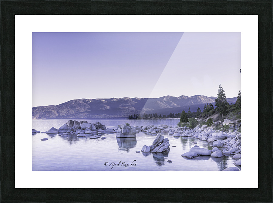 Lake Tahoe Sunrise Picture Frame print