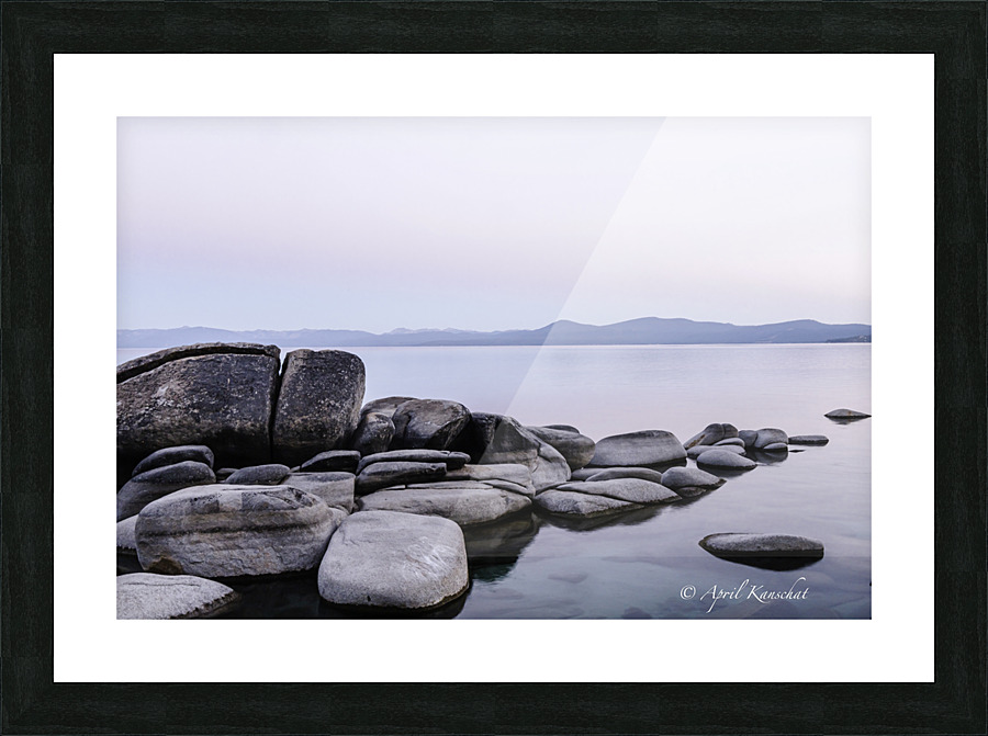 Lake Tahoe Sunrise Picture Frame print