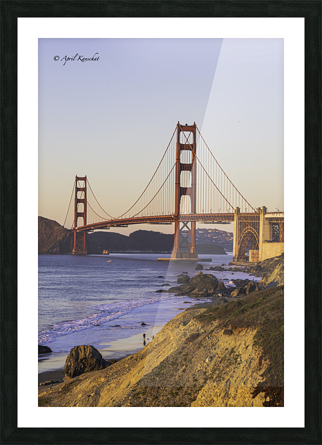 Golden Gate Bridge Picture Frame print