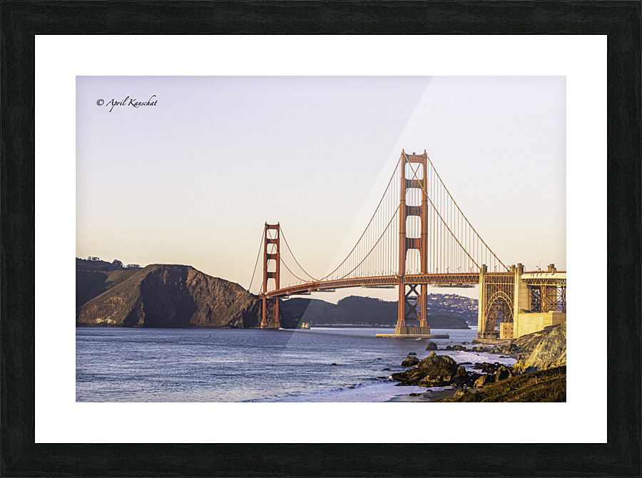 Golden Gate Bridge Picture Frame print