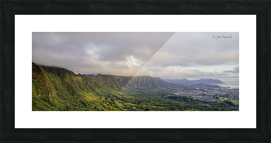 Ohau Hawaii Picture Frame print