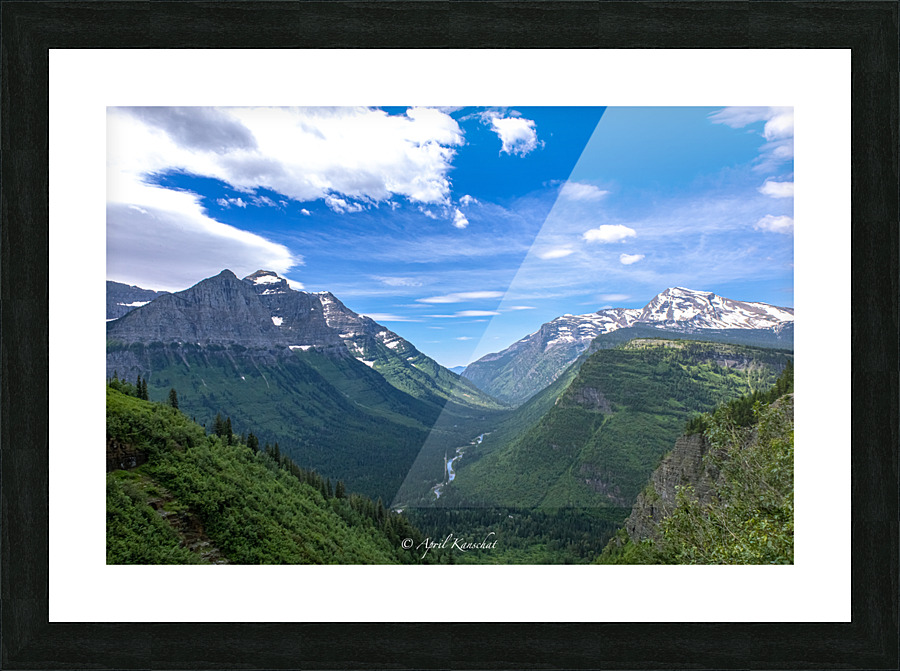 Glacier National Park Picture Frame print