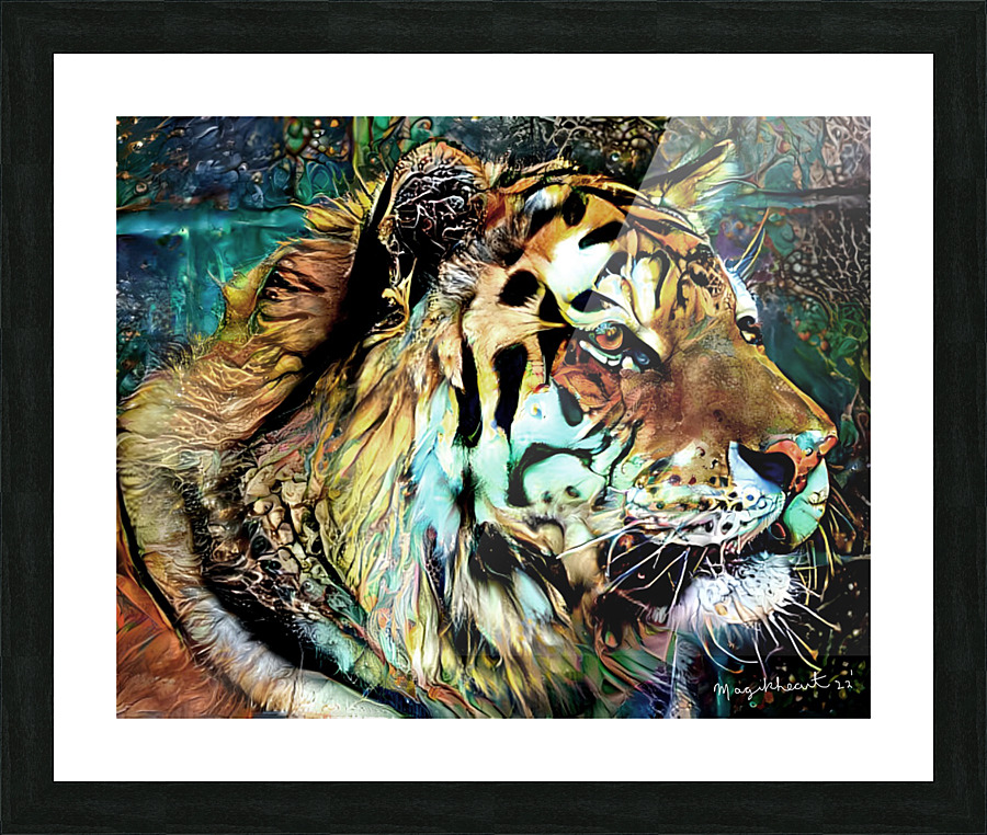 His Majesty Picture Frame print