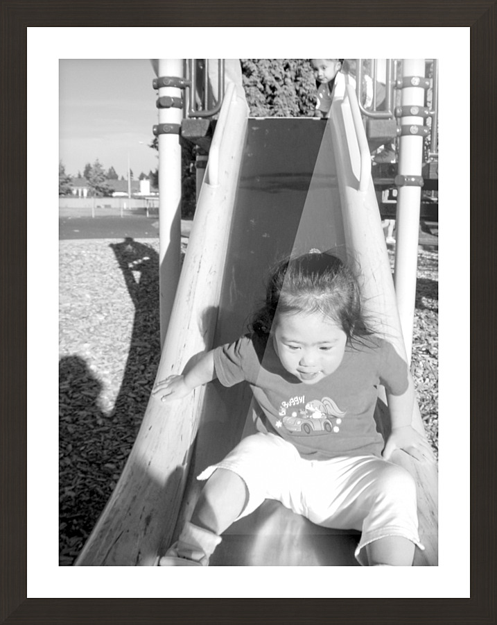 BW   Candid Retrospective 2001   Me First   William Robert Stanek   Rare Limited Edition  Framed Print Print
