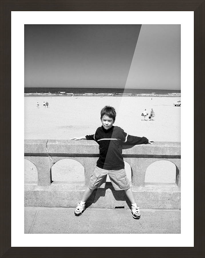 BW   Candid Retrospective 2001   Just Me   HC Stanek   Rare Limited Edition  Framed Print Print
