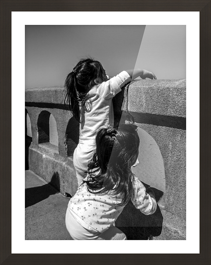 BW   Candid Retrospective 2001   Let Me See Too   HC Stanek   Rare Limited Edition  Framed Print Print