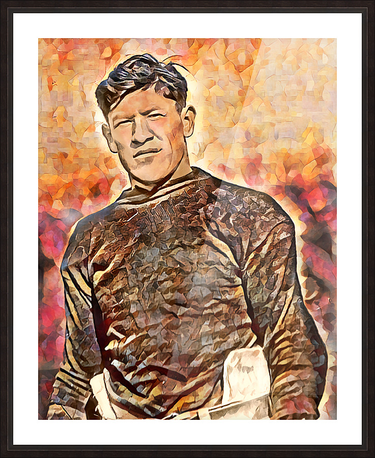 Jim Thorpe Sports Legend Picture Frame print
