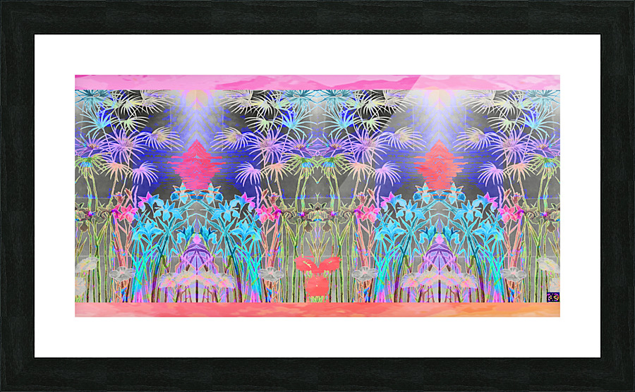 Shambala Garden  Picture Frame print