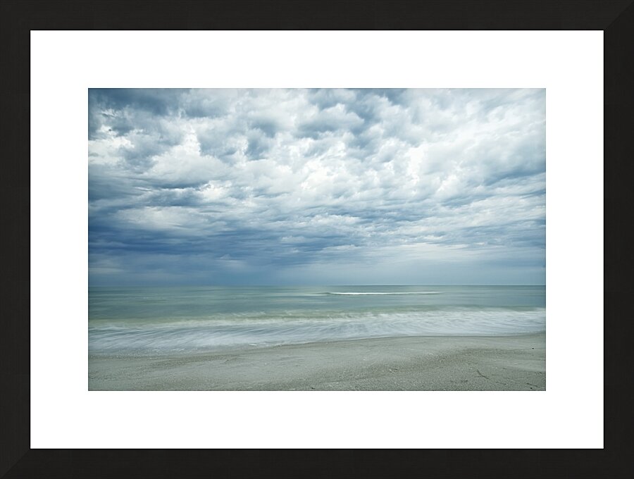 Morning at the Beach Picture Frame print