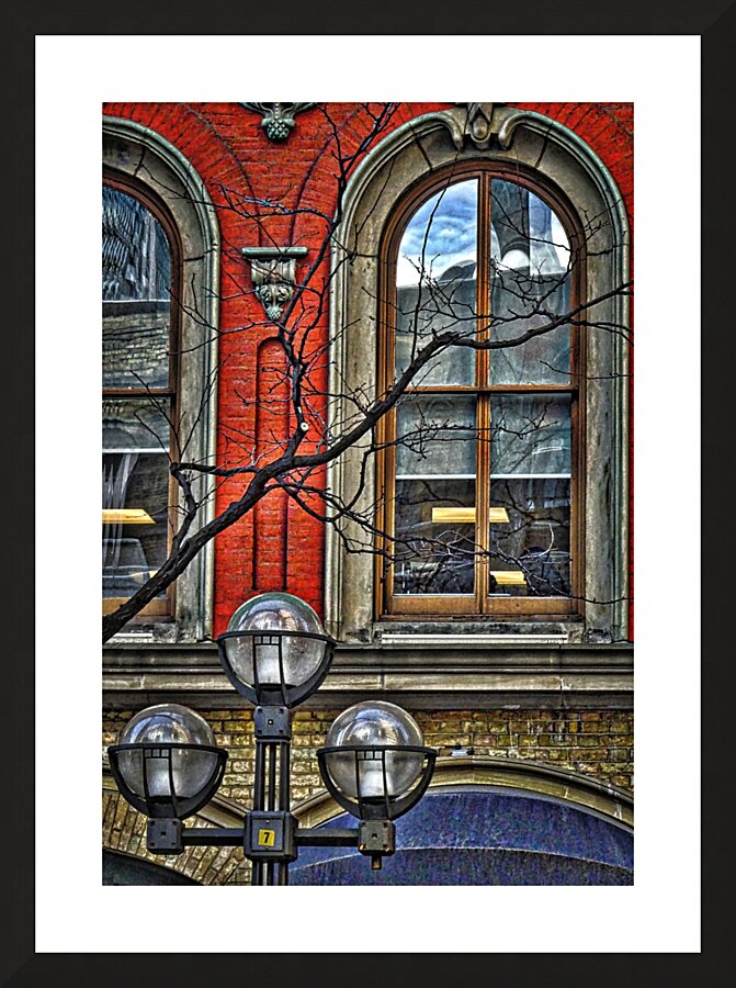Streetscape  Framed Print Print