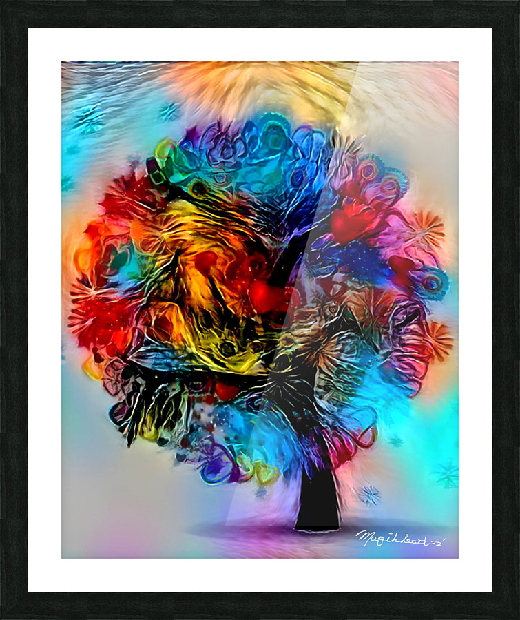Tree Of Life Bloom Picture Frame print